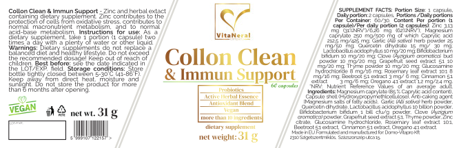 Vitaneral Collon Clean Immun Support