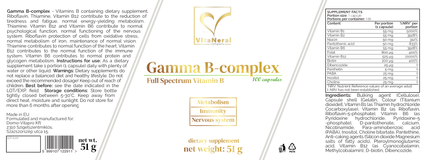 Vitaneral GammaBKomplex